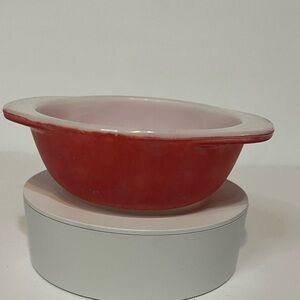 Cute Vintage Pyrex Pink Flamingo Ovenware Dish and Made in the USA